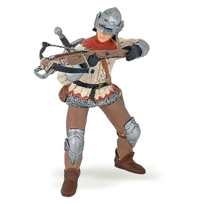 Image of Papo MEDIEVAL FANTASY Figurine, 39752 Red Crossbowman, Multicolour