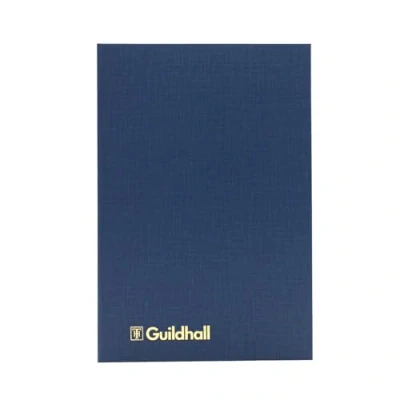 Image of Exacompta Ref 31/3Z Guildhall Account Book 298 x 203mm in Size, Hardback Vinyl Cover, 95gsm Ledger Quality Paper, Traditionally Sewn 3 Cash Columns