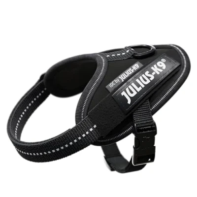 Image of Julius K9, 16IDC P B1, IDC Powerharness, dog harness, Size: 2XL/3XS/Baby 1, Black