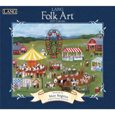 Image of Lang Companies, Folk Art Special Edition 2025 Wall Calendar
