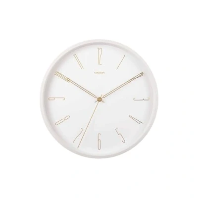 Image of Karlsson Belle Numbers Wall Clock 35cm White