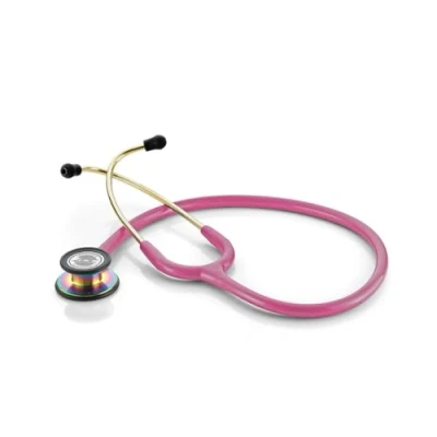 Image of ADC Adscope 608 Convertible Clinician Stethoscope Iridescent Metallic Raspberry
