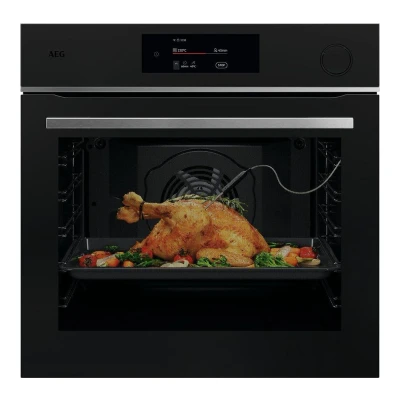 Image of AEG TR7PB731ST Electric Built in Single Oven with Touch Controls Black