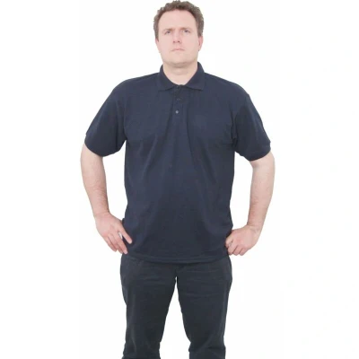 Image of Sitesafe 65/35 Medium Navy Polo Shirt