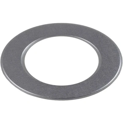 Image of Kamino Flam Ø 120 mm Rosette Collar, Hot dip Aluminised (FAL) Steel Chimney Rosette, Stove Pipe Fireplace Trim Collar for Flue Opening, Grey