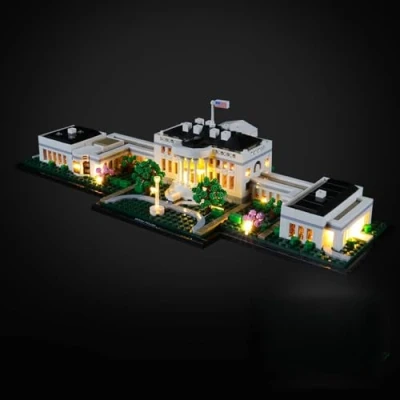 Image of LIGHTAILING Light Set For (Architecture White House Building Blocks Model Led kit Compatible With Lego 21054(NOT Included The Model)