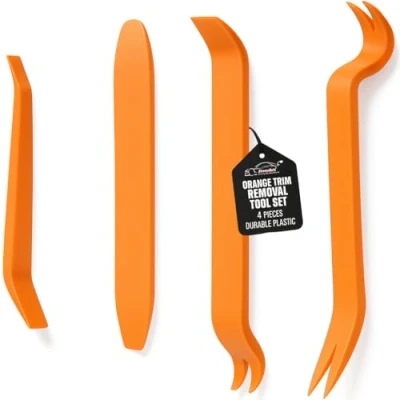 Image of Xtremeauto 4PCS Trim Removal Tool Set Car Kit for Radio, Door, Dashboard, Audio Installations Non Scratch Pry Tools Interior Panel, Dash, Molding, Upholstery Repair