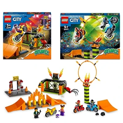 Image of LEGO City 66731 Stuntz 2in1 Bundle Pack Including: 1 x 60293 Stunt Park + 60299 Competition