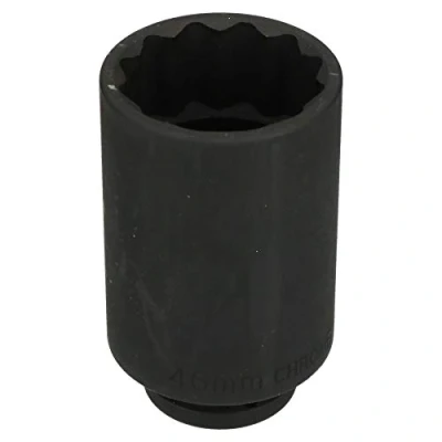 Image of 46mm 1/2&quot; Drive Deep Metric Impact 12 Sided Socket for Renault Master Movano