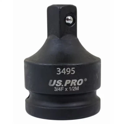 Image of Impact Socket Adaptor Reducer 3/4 Inch F to 1/2 M US Pro 3495