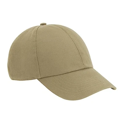 Image of Beechfield® B54N Organic Cotton 6 Panel Cap Desert Sand
