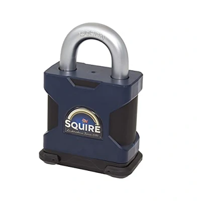 Image of Squire SS65S Henry Stronghold 6 Pin S Cylinder Open Shackle Steel Padlock, 65 mm (Length)