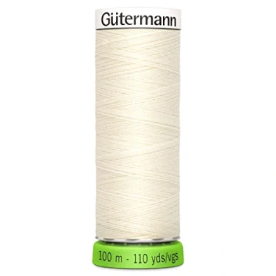 Image of Gutermann 723860 001 Sew All 100% Recycled Polyester Thread 100mtr, Antique, One Size