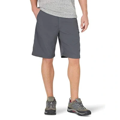 Image of Wrangler Authentics Men&#039;s Performance Side Elastic Utility Short Cargo, Desert Sand, 38