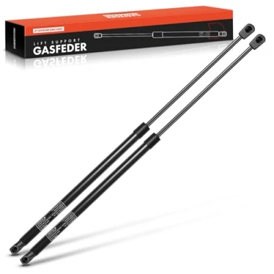 Image of Frankberg 2x Gas Struts Tailgate Compatible with New Beetle 9C1 1C1 All Engine Hatchback 1998 2010 Replace# 1C0827550A 1C0827550E