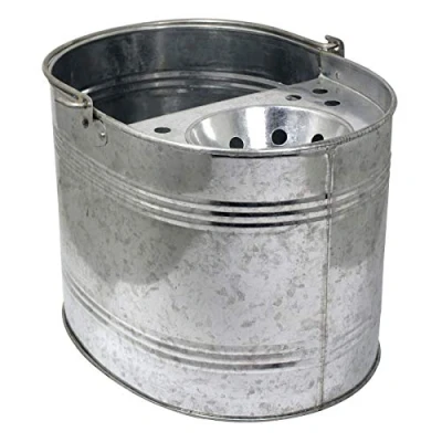 Image of Heavy Duty Galvanised Metal Mop Bucket