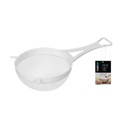 Image of Chef Aid 18cm White Plastic Strainer