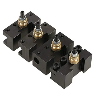 Image of Samfox Tool Post Set, CNC High Precision Quick Change Mini Lathe Frame (4pcs)