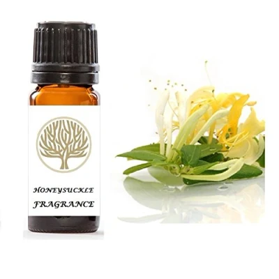 Image of EkoFace Honeysuckle Fragrance Oil 10ml for Candle making, Burner, Potpourri &amp; Bath
