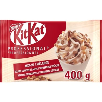 Image of KITKAT® Chocolate &amp; Wafer Pieces Mix In Cake Topping 400g Pack