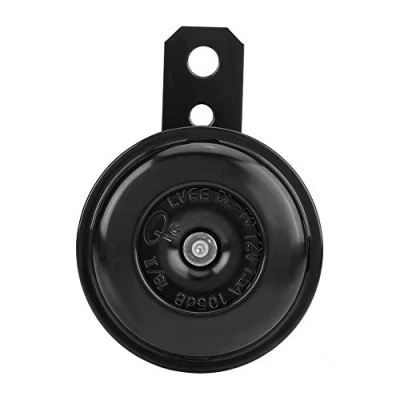 Image of KSTE Horn Electric Motorcycle Universal Waterproof Horn, Round Loud Speaker For Scooter Moped Dirt Bike.