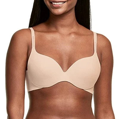Image of Maidenform Women&#039;s Comfort Devotion Full Coverage Underwire Bra, Almond, 34B