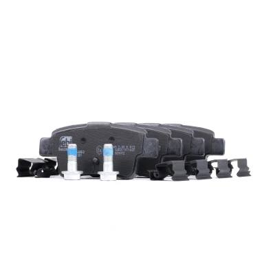 Image of 093169177, 093189823, 93169177, 93189823 Brake pad set FEBI BILSTEIN 16880 VAUXHALL: Corsa Mk3, FIAT: Grande Punto Hatchback, II Hatchback