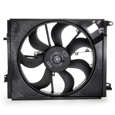 Image of 214814354R, 214819674R Cooling Fan VALEO 696882 with holder RENAULT: Megane 4, GRAND SCENIC 4
