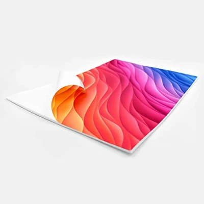 Image of 20 Sheets Inkjet &amp; Laser Printable Premium Waterproof A4 Vinyl (PVC) Matte White Self Adhesive Sticker