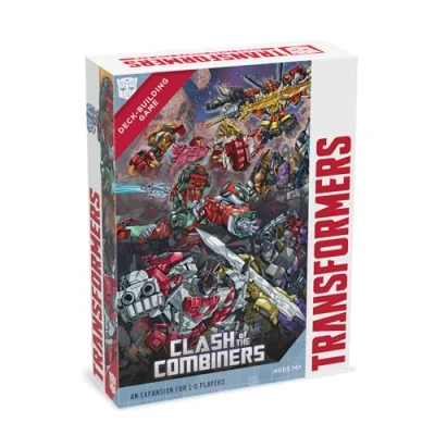 Image of Renegade Game Studios Transformers Deck Building Game: Clash of the Combiners Expansion Card Ages 14+ 1 5 Players 45 90 Minutes Playing Time