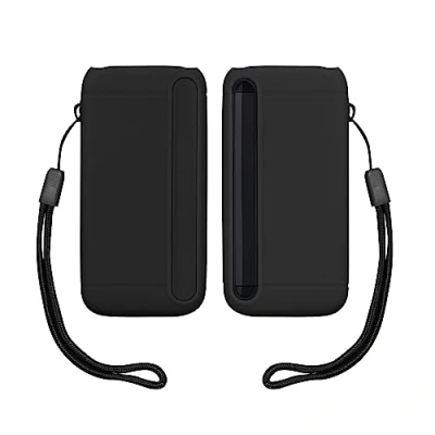 Image of kwmobile Silicone Case Compatible with Crucial X8 SSD Protective Cover for Drive Black