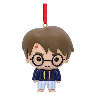 Image of Nemesis Now Potter Harry Hanging Decorative Ornament, Blue, 7.5cm