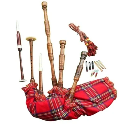 Image of TC Scottish Great Highland Bagpipe Rosewood Full Set/Dudelsack/Gaita/Bagpipes