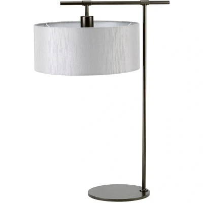 Image of Balance 1 Light Table Lamp Dark Brown, E27