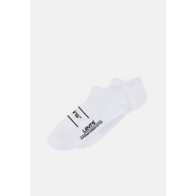 Image of Levi&#039;s LOW CUT Sport Unisex 2 PACK Socks, Size: 2.5 5, White