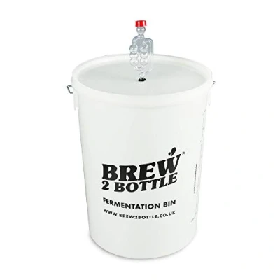 Image of Brew2Bottle 25ltr Home Brew Fermentation Bucket, Lid with Grommet &amp; Bubbler Airlock