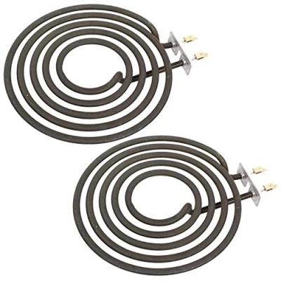 Image of SPARES2GO Hotplate Ring Element 1800W for Belling Cooker Hob Oven (Pack of 2)
