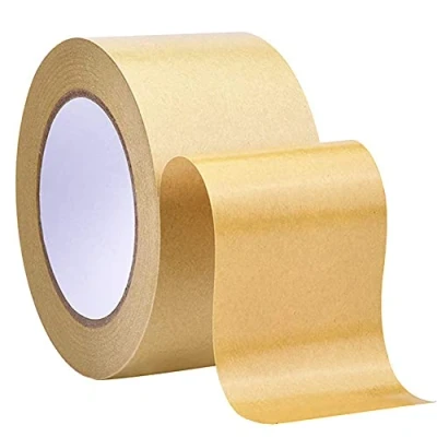 Image of 75mm x 50meter Picture Frame Self Adhesive Backing Tape Craft Chestnut Brown 3inch Wide