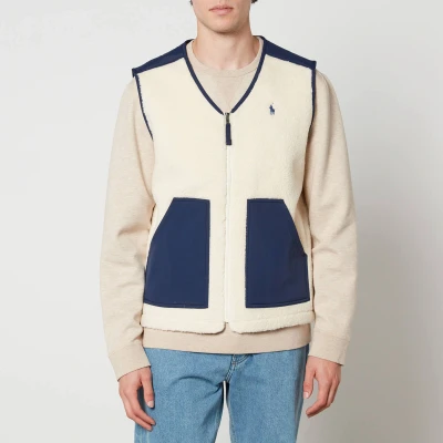 Image of Polo Ralph Lauren Hi Pile Faux Shearling Gilet XXL