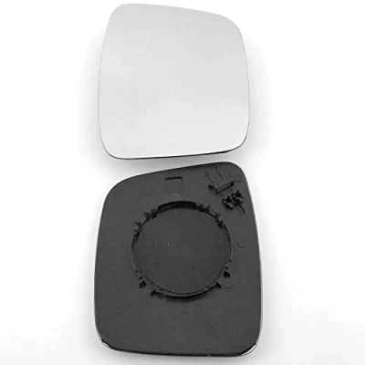 Image of Clip on Heated Base Wing Mirror Glass fits Citroen Nemo 2008 to 2024 Right Driver Side