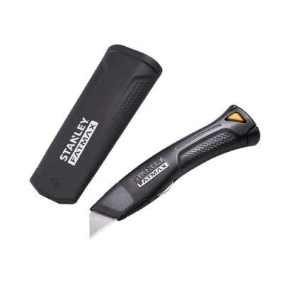 Image of Stanley FatMax® Heavy Duty Trade Knife, Designed for The Trade, one and Two Handed Cutting