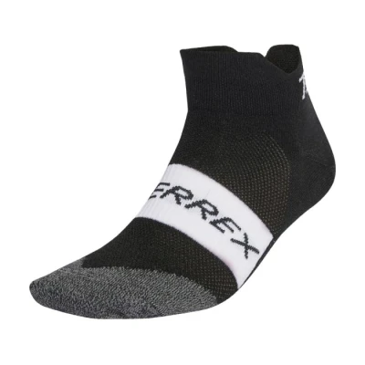 Image of Adidas Terrex Speed Sports socks Black white, Size: Large, white