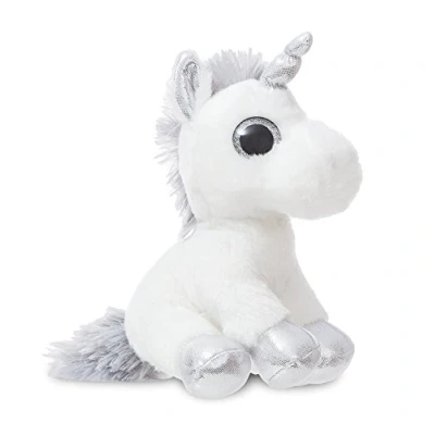Image of Aurora, 60835, Sparkle Tales, Unicorn, Soft Toy, 7In, Silver