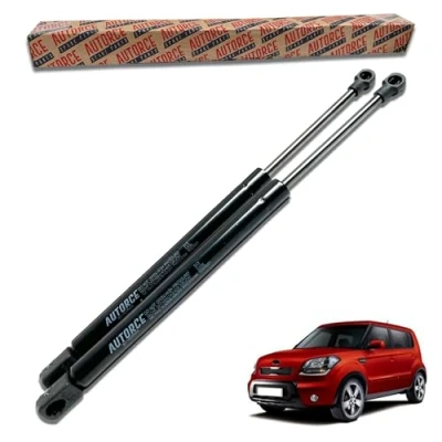Image of AUTORCE 2 Pcs Rear Tailgate Boot Gas Struts Intended For Hyundai I10, Kia Soul Lada Samara Lift Support Shock Absorber System 370 (N) 475 MM 817702K000, 21216308015