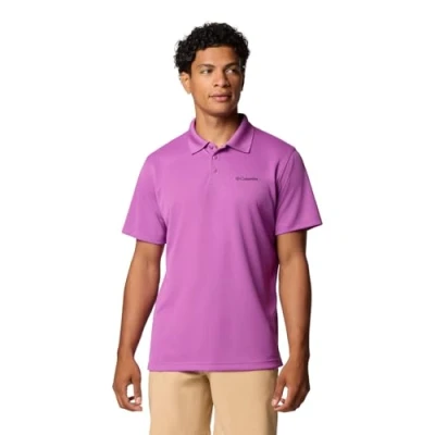 Image of Columbia Men&#039;s Utilizer Polo, Polo Shirt, Razzle, L