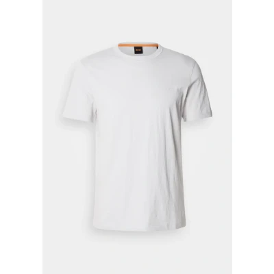 Image of BOSS Basic Tshirt, Men&#039;s, Size: XXL, Light pastel grey