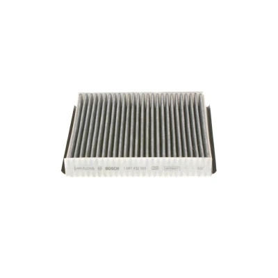 Image of C2Z6525, MF1455700380 Pollen Filter BOSCH 1 987 432 568 Activated Carbon 192mm 197mm 30mm JAGUAR: XF Saloon, XJ Sportbrake