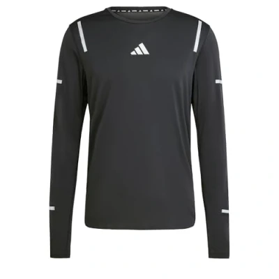 Image of adidas Performance Ultimate HIGH Visibility Long sleeved top, Men&#039;s, Size: Small, Black