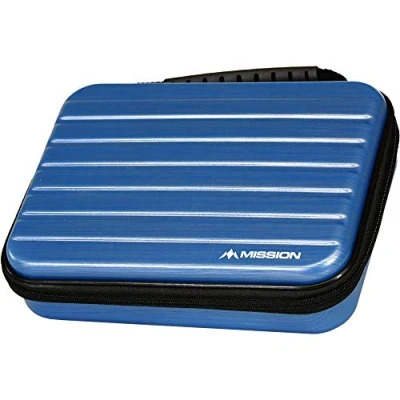 Image of Mission Darts W247 ABS 4 Case with Metallic ABS, Aqua Blue