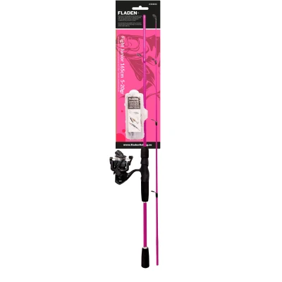 Image of Fladen Fight Junior Spin Combo Roze Spinning rod